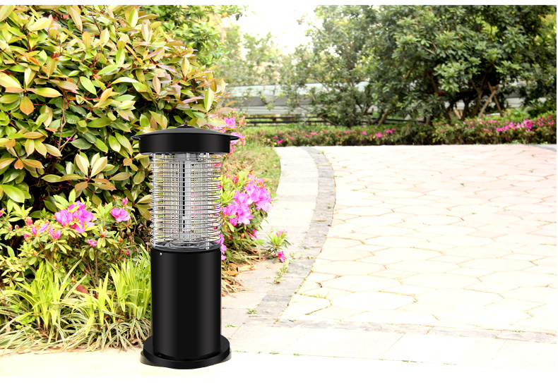 戶(hù)外220V交流電滅蚊燈SD-06安裝使用圖片