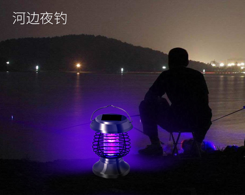 室內室外太陽(yáng)能滅蚊燈SX-02夜間垂釣