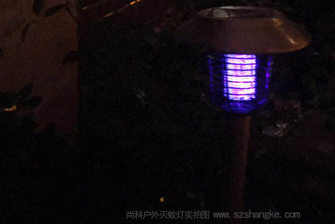 別墅庭院景觀(guān)滅蚊燈安裝要讓強光